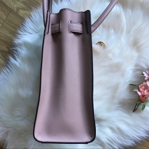 🌸Large Michael Kors Pastel Pink & Fawn Dillon Tote NWT - Picture 6 of 16